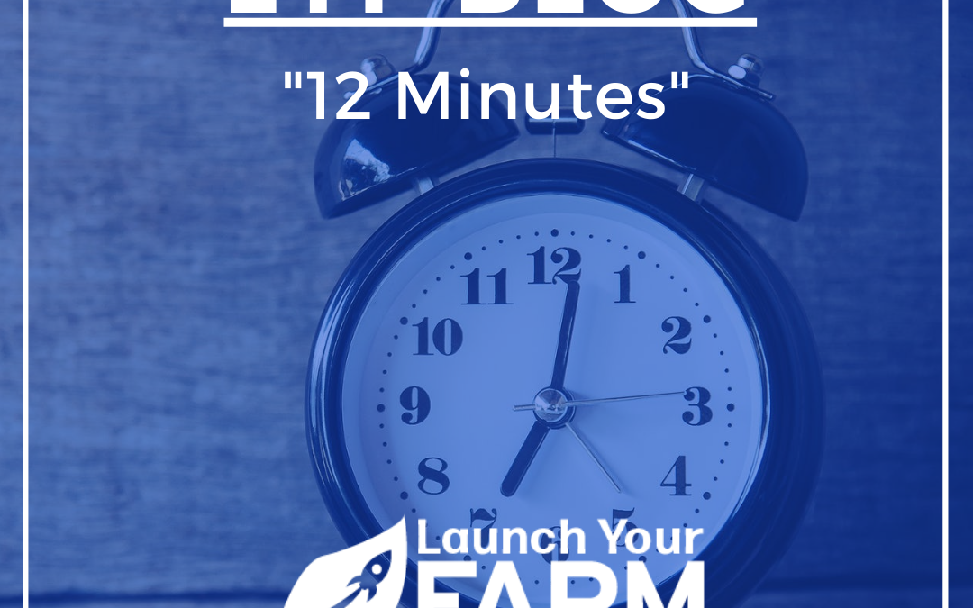 12 Minutes Could Change Your Life