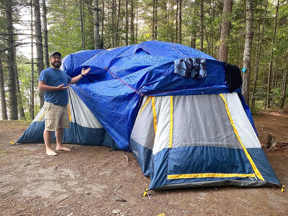 Camping Tent - Launch Your Farm